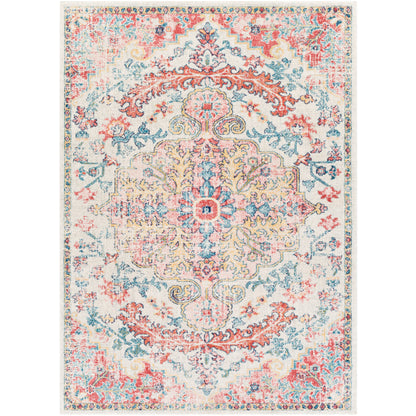 Surya Murat MUT-2323 Red Traditional  Rug