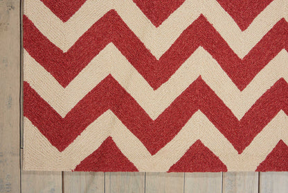 Nourison Home Portico  Red  Contemporary