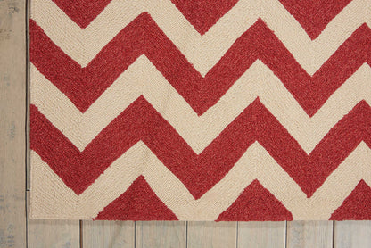 Nourison Home Portico  Red  Contemporary