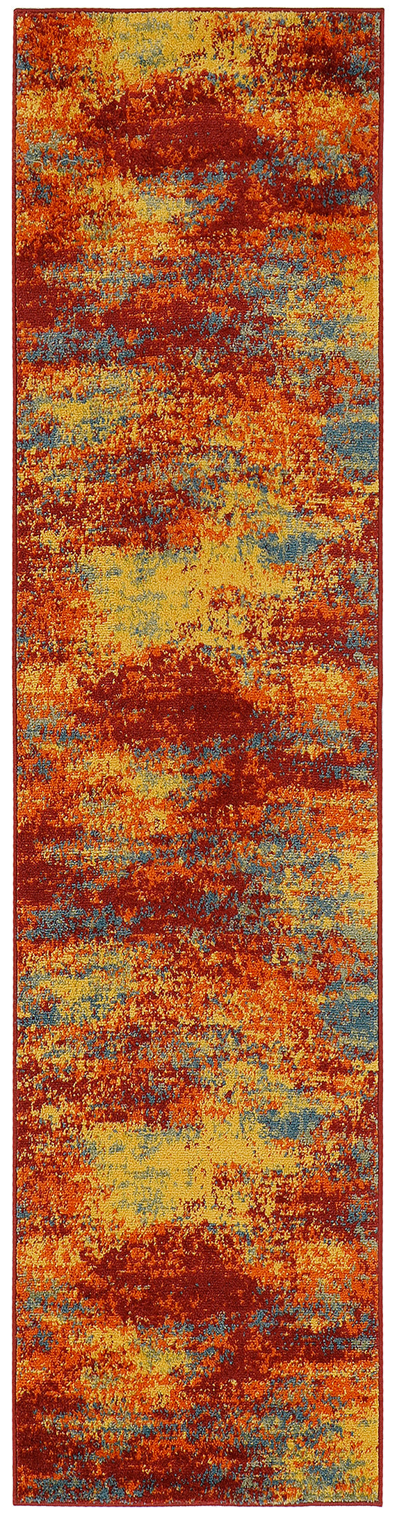 Nourison Home Nourison Essentials NRE06 Flame Contemporary Power-loomed Rug