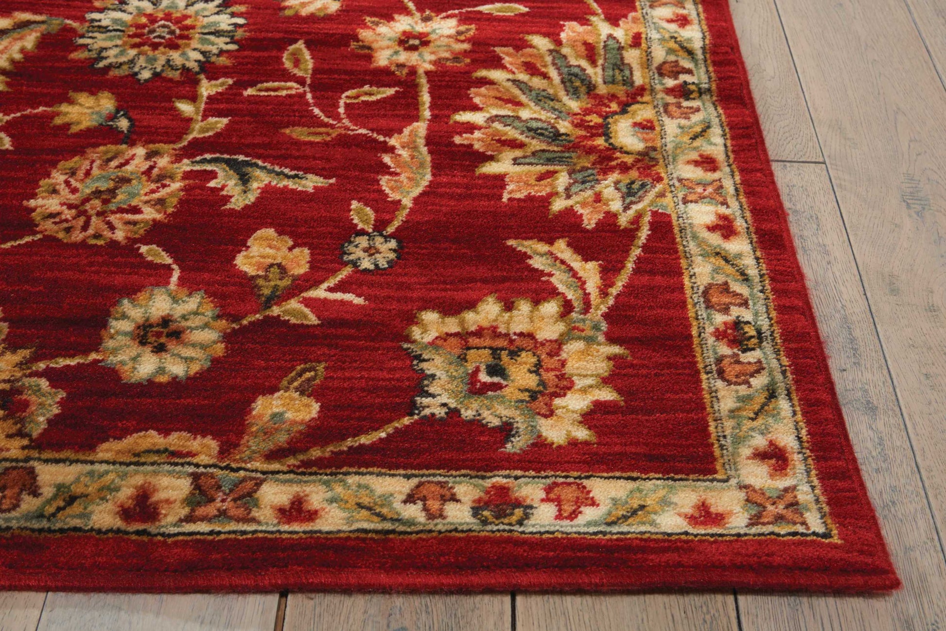 Nourison Home Ancient Times  Red  Traditional