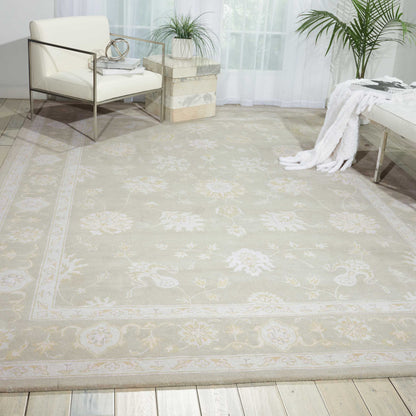 Nourison Home Zephyr  Silver  Traditional