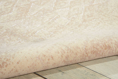 Nourison Home Silk Elements  Bone  Traditional