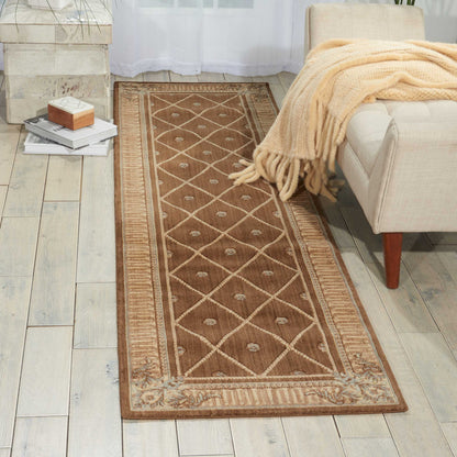 Nourison Home Ashton House  Mink  Traditional