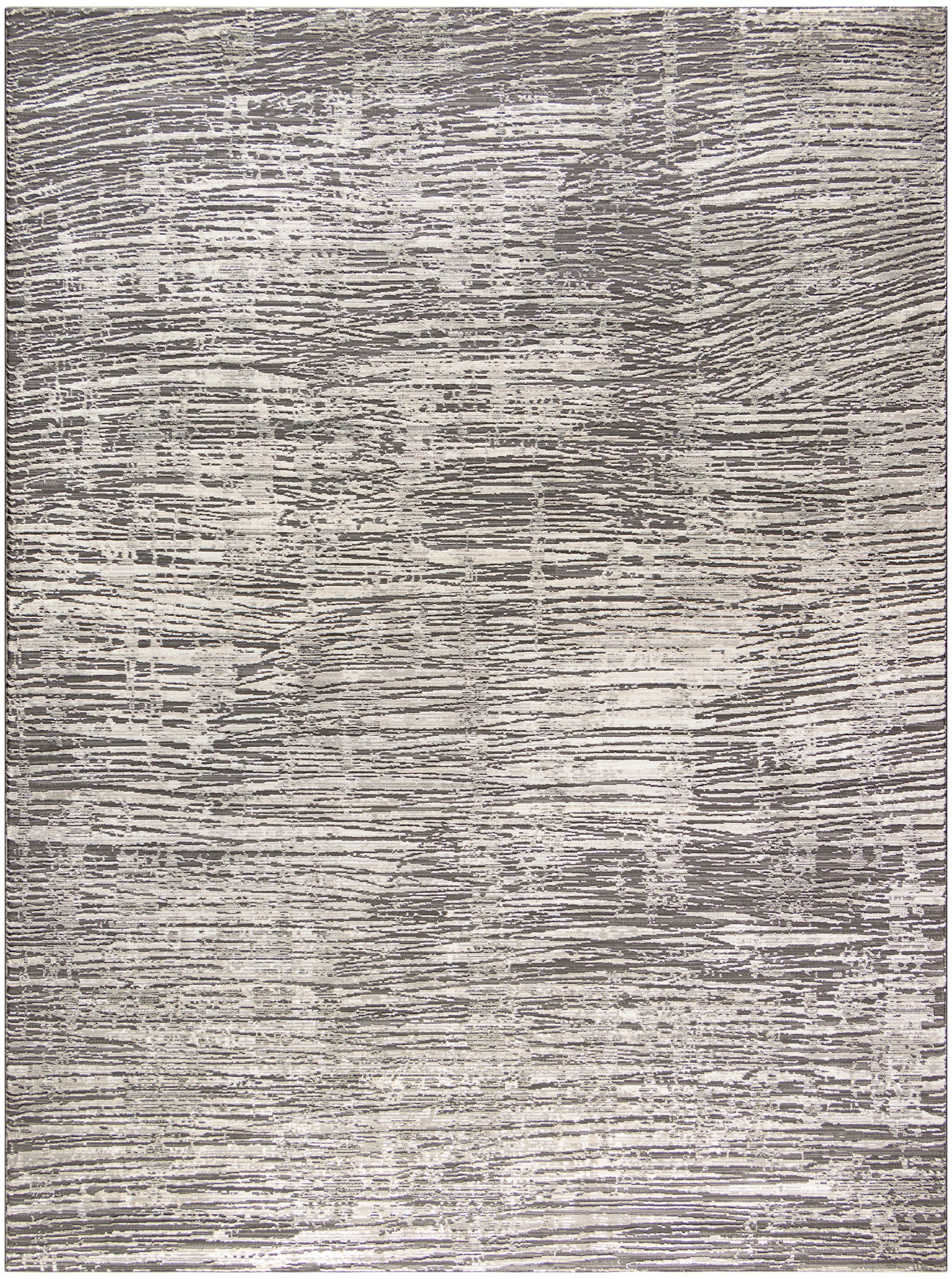 Nourison Home Sustainable Trends  Ivory Grey  Contemporary