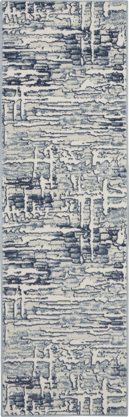 Nourison Home Urban Chic URC01 Ivory Contemporary Power-loomed Rug