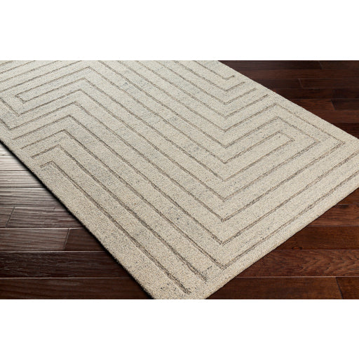 Surya Madelyn MYN-2307 Light Gray Modern  Rug