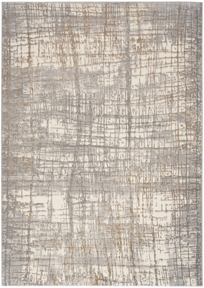 Calvin Klein CK950 Rush CK950 Ivory Grey Contemporary Power-loomed Rug