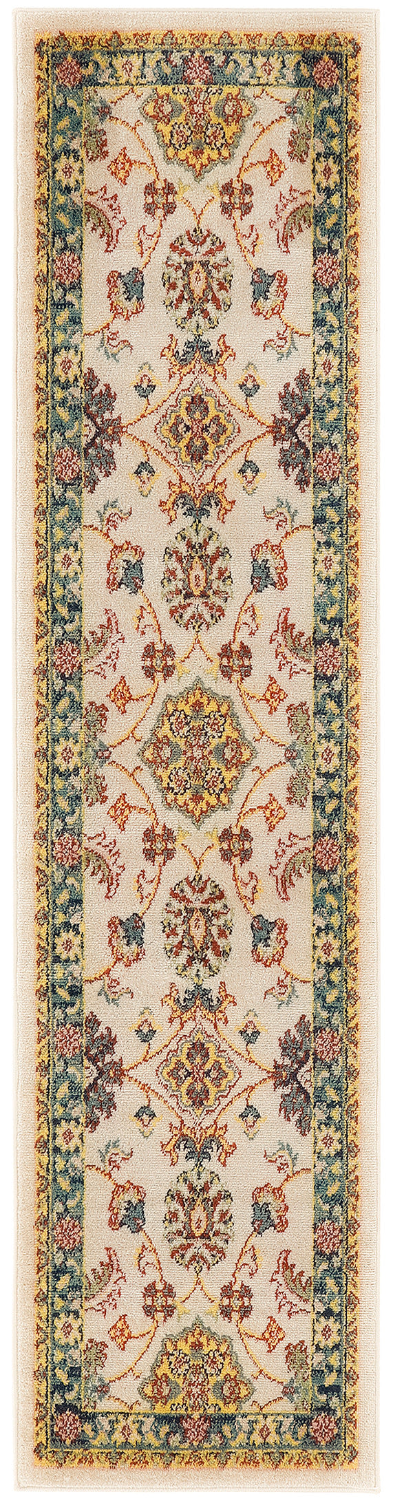 Nourison Home Nourison Essentials NRE05 Ivory Gold Traditional Power-loomed Rug