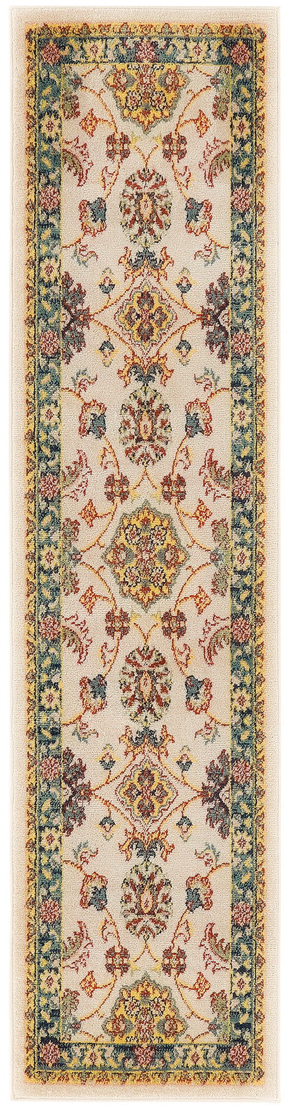 Nourison Home Nourison Essentials NRE05 Ivory Gold Traditional Power-loomed Rug