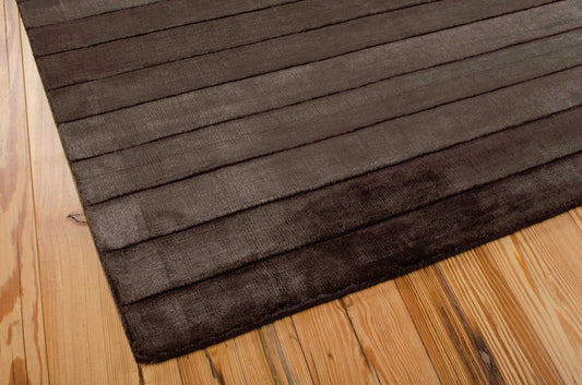 Nourison Home Aura  Chocolate  Contemporary