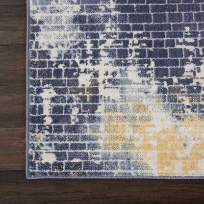 Nourison Home Urban Decor  Ivory Sky  Contemporary