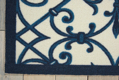 Nourison Home Home & Garden  Blue  Transitional