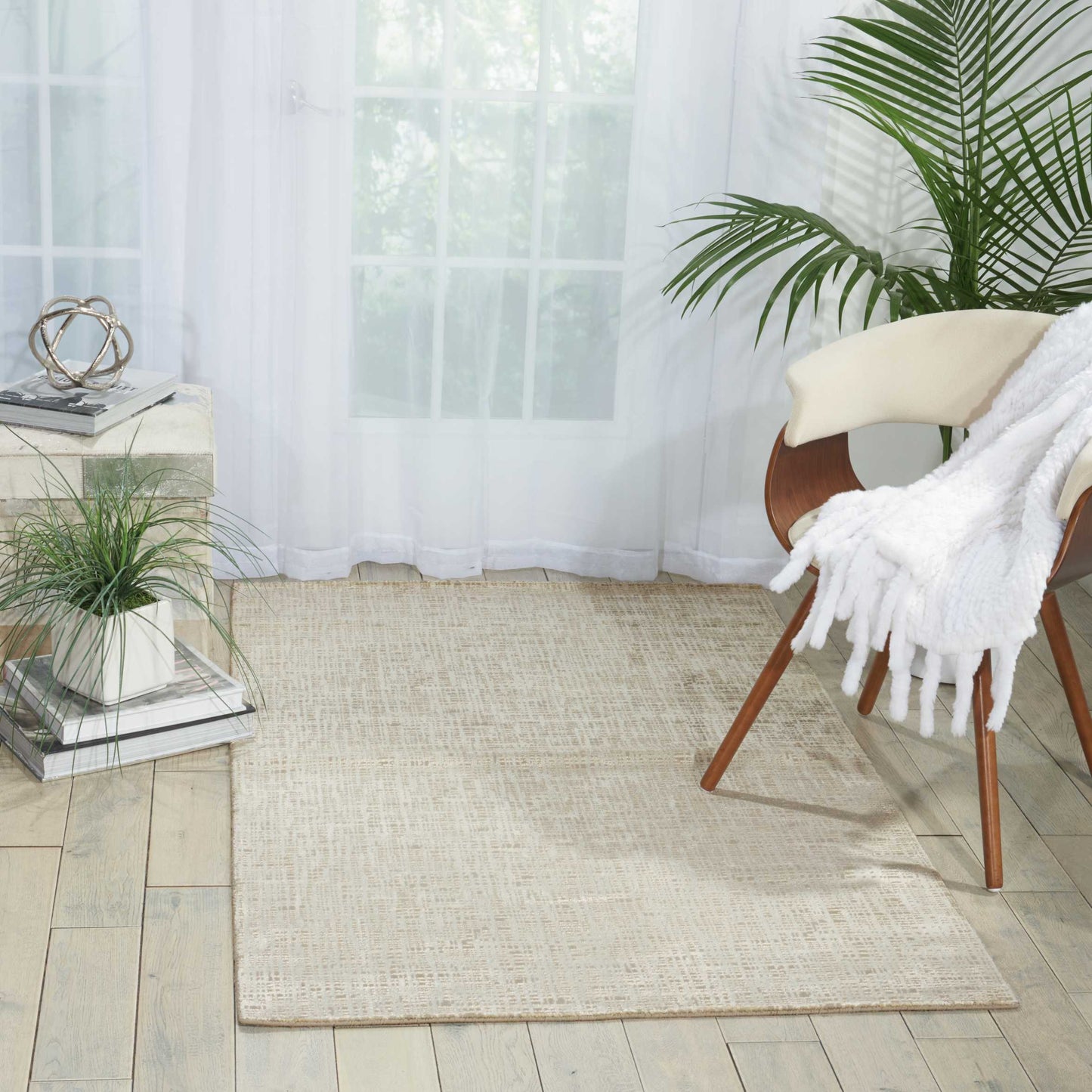 Nourison Home Starlight  Opal  Contemporary
