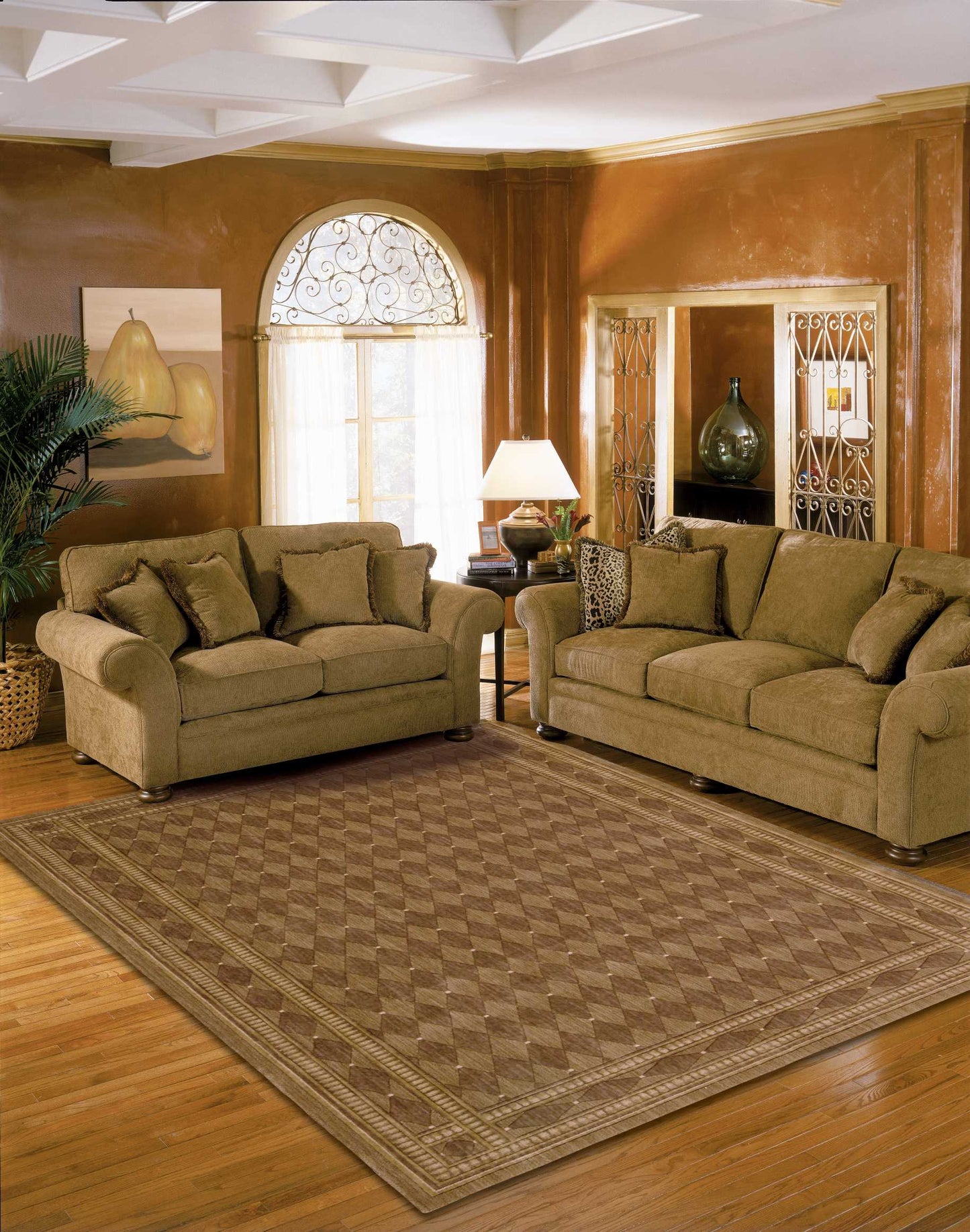 Nourison Home Cosmopolitan  Cocoa  Traditional
