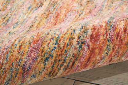 Nourison Home Gemstone  Fire Opal  Contemporary