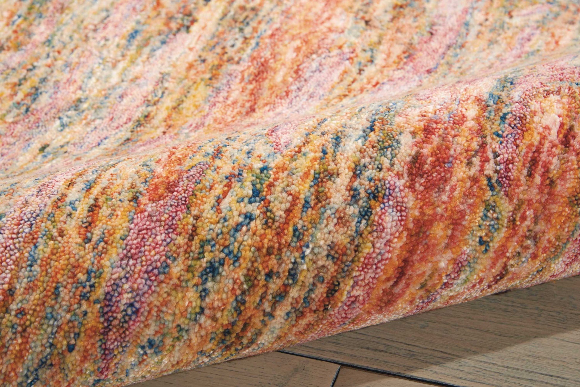 Nourison Home Gemstone  Fire Opal  Contemporary