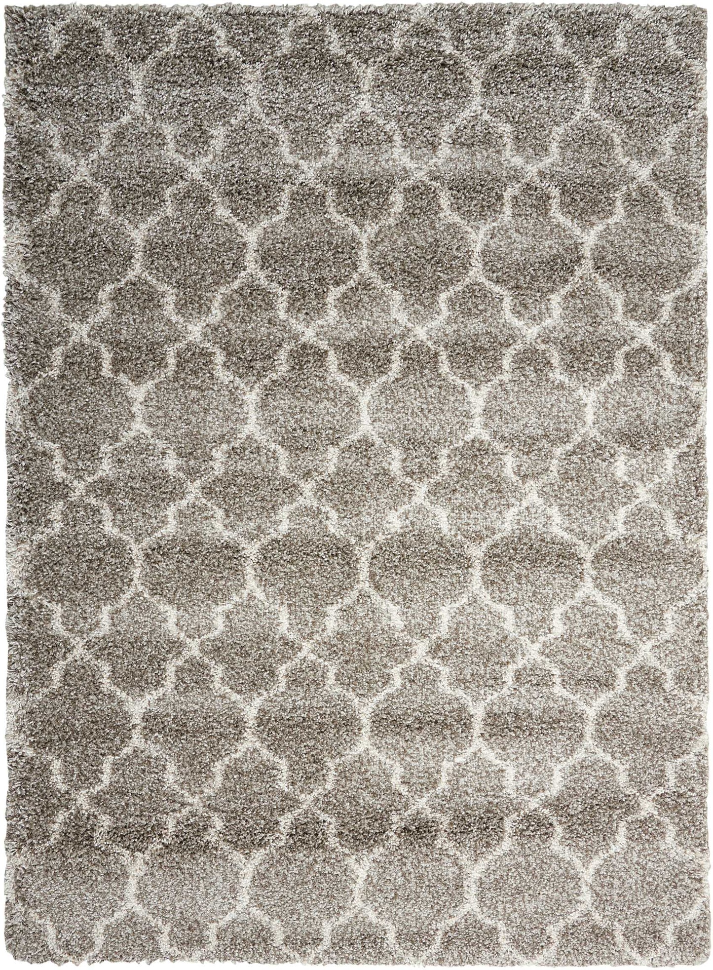Nourison Home Amore AMOR2 Stone Contemporary Power-loomed Rug