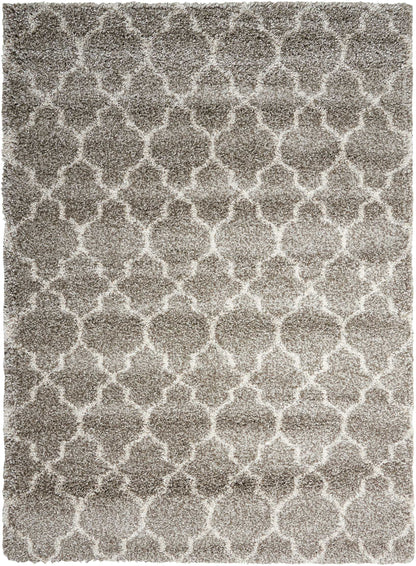 Nourison Home Amore AMOR2 Stone Contemporary Power-loomed Rug