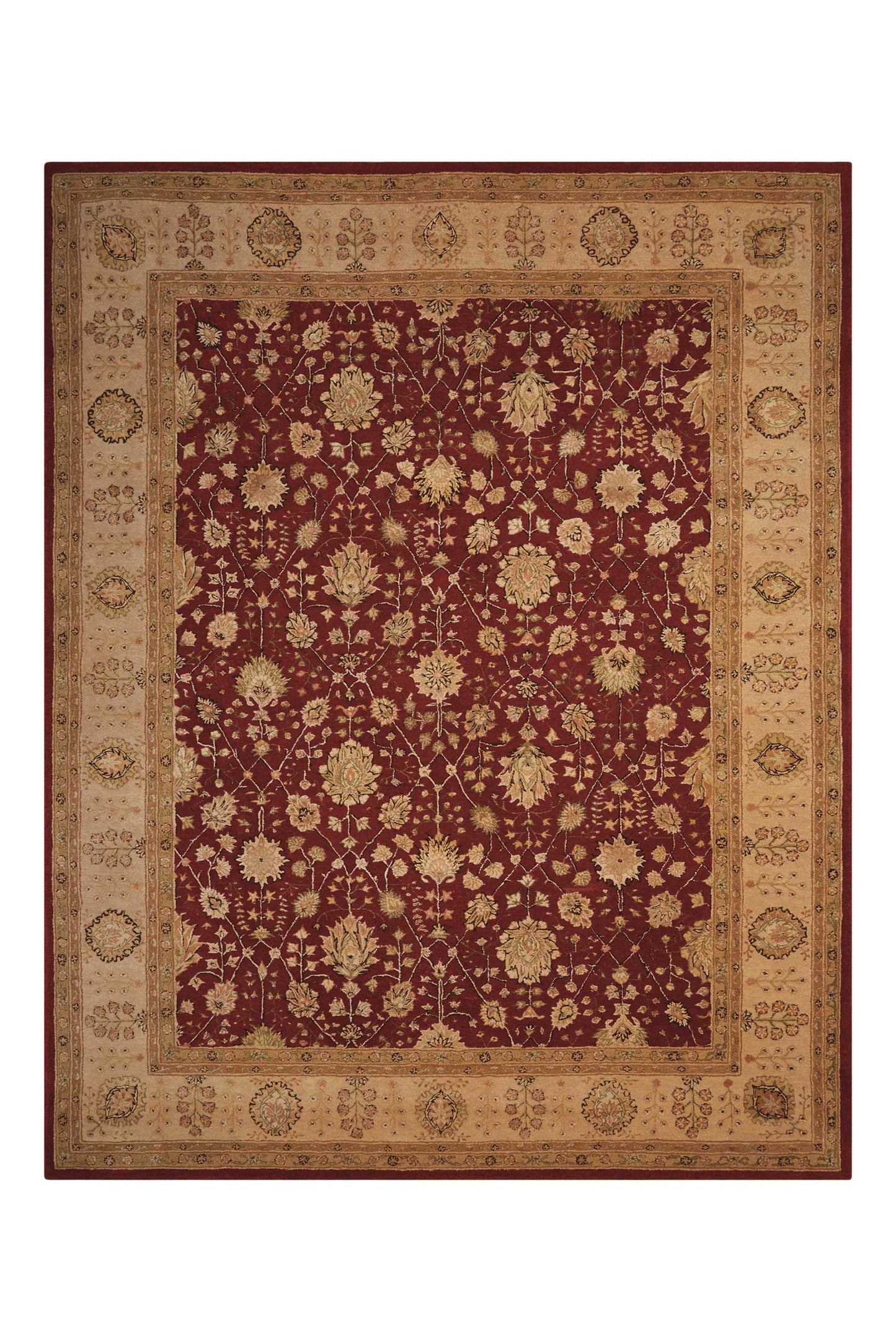 Nourison Home Nourison 3000 3102 Red Traditional Tufted Rug
