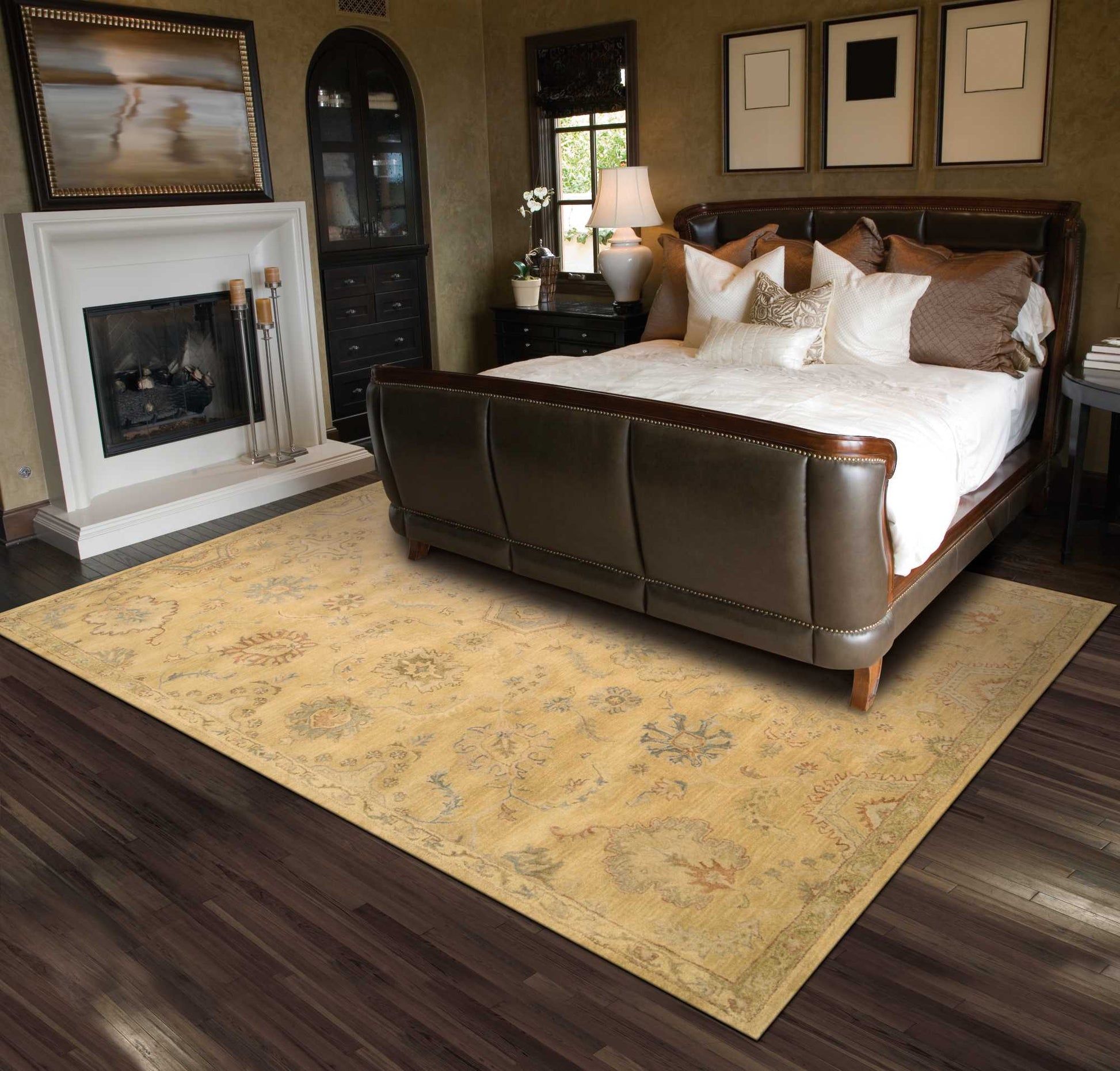 Nourison Home Jaipur  Light Gold  Traditional