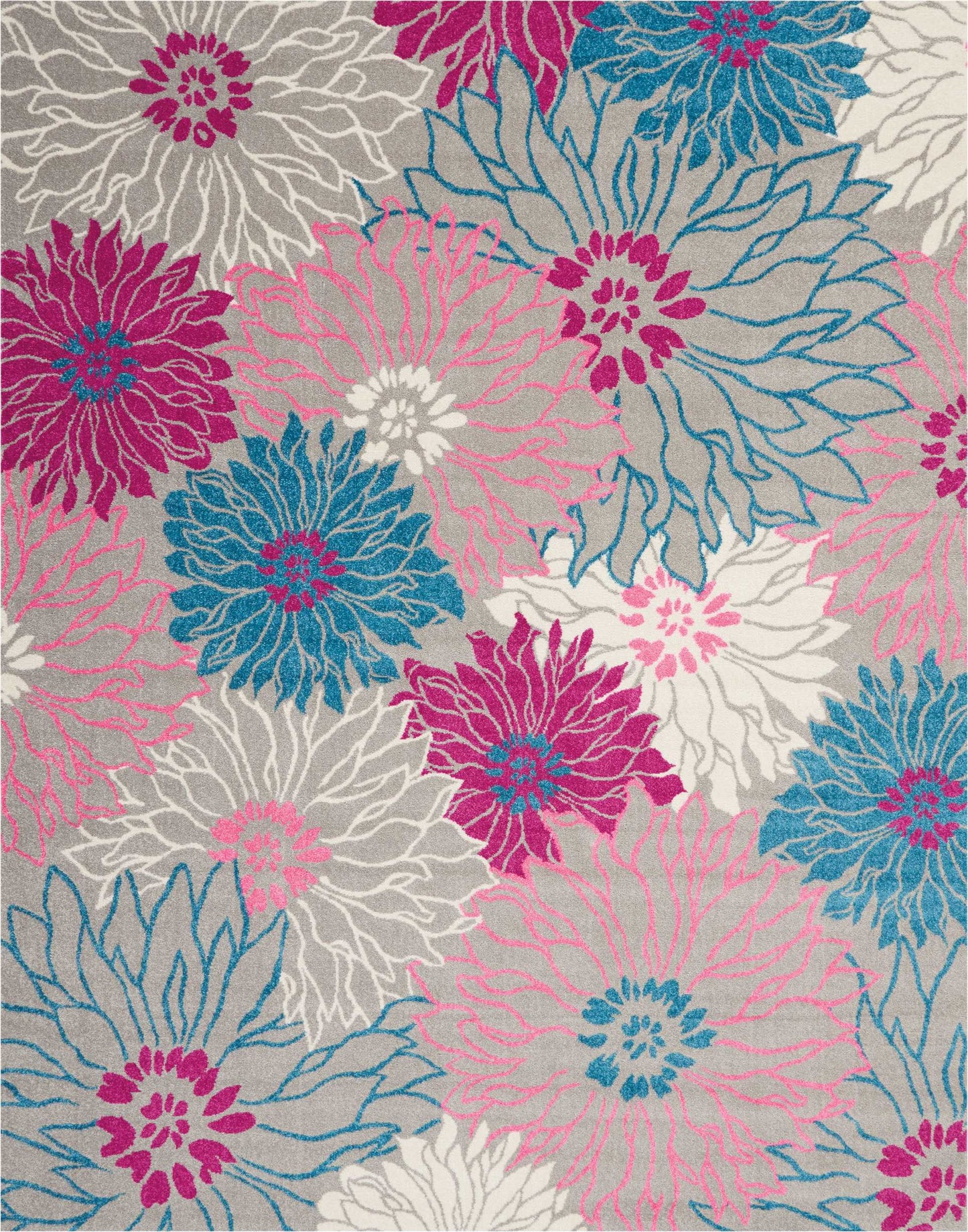 Nourison Home Passion PSN17 Grey Contemporary Power-loomed Rugs