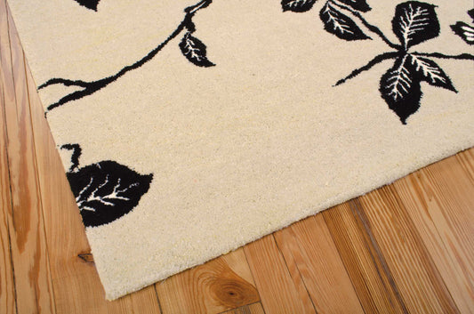 Nourison Home Modern Elegance  Black White  Transitional