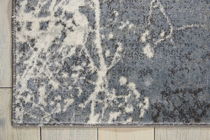 Nourison Home Maxell  Grey  Contemporary