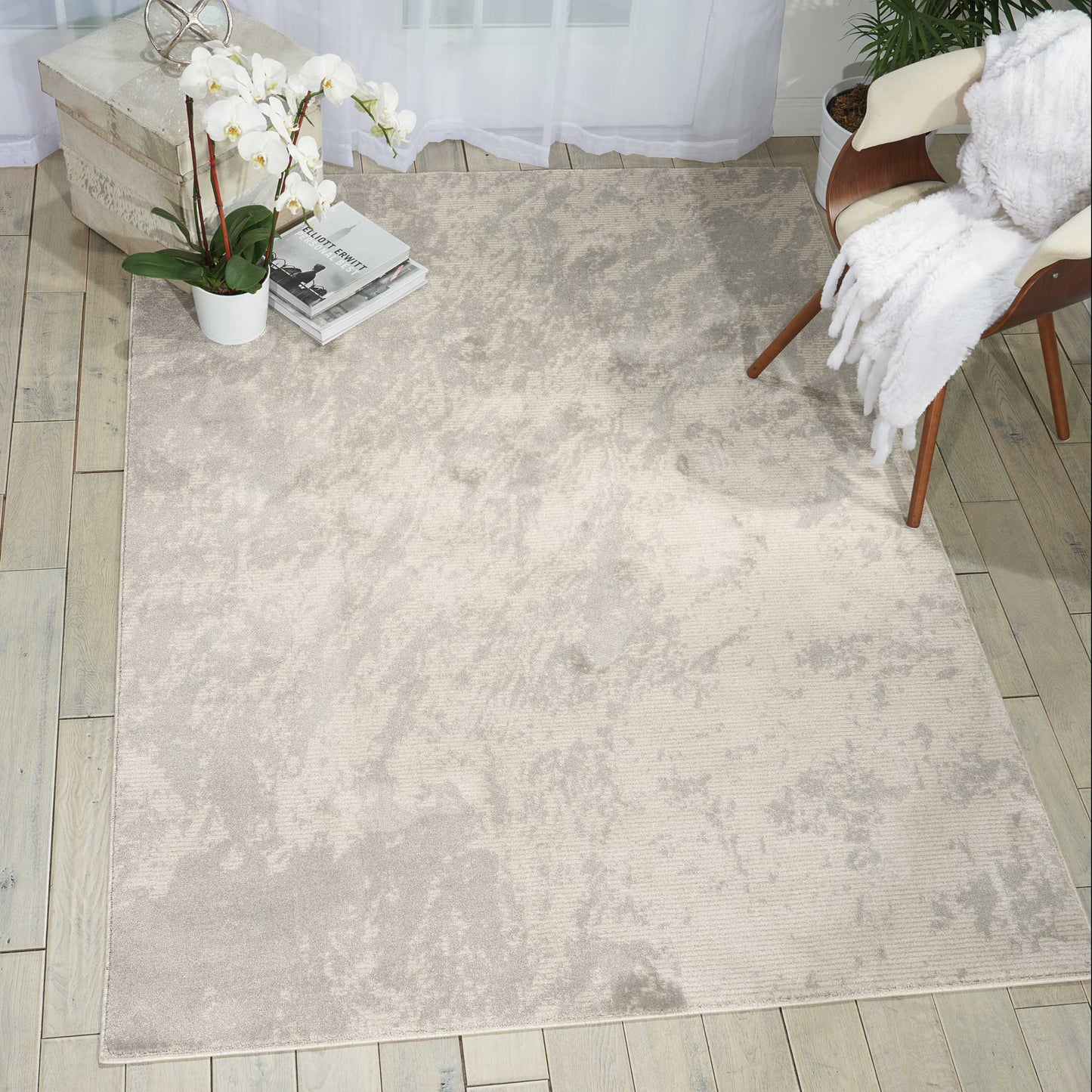 Nourison Home Maxell  Ivory Grey  Contemporary