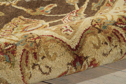Nourison Home Jaipur  Brown  Traditional