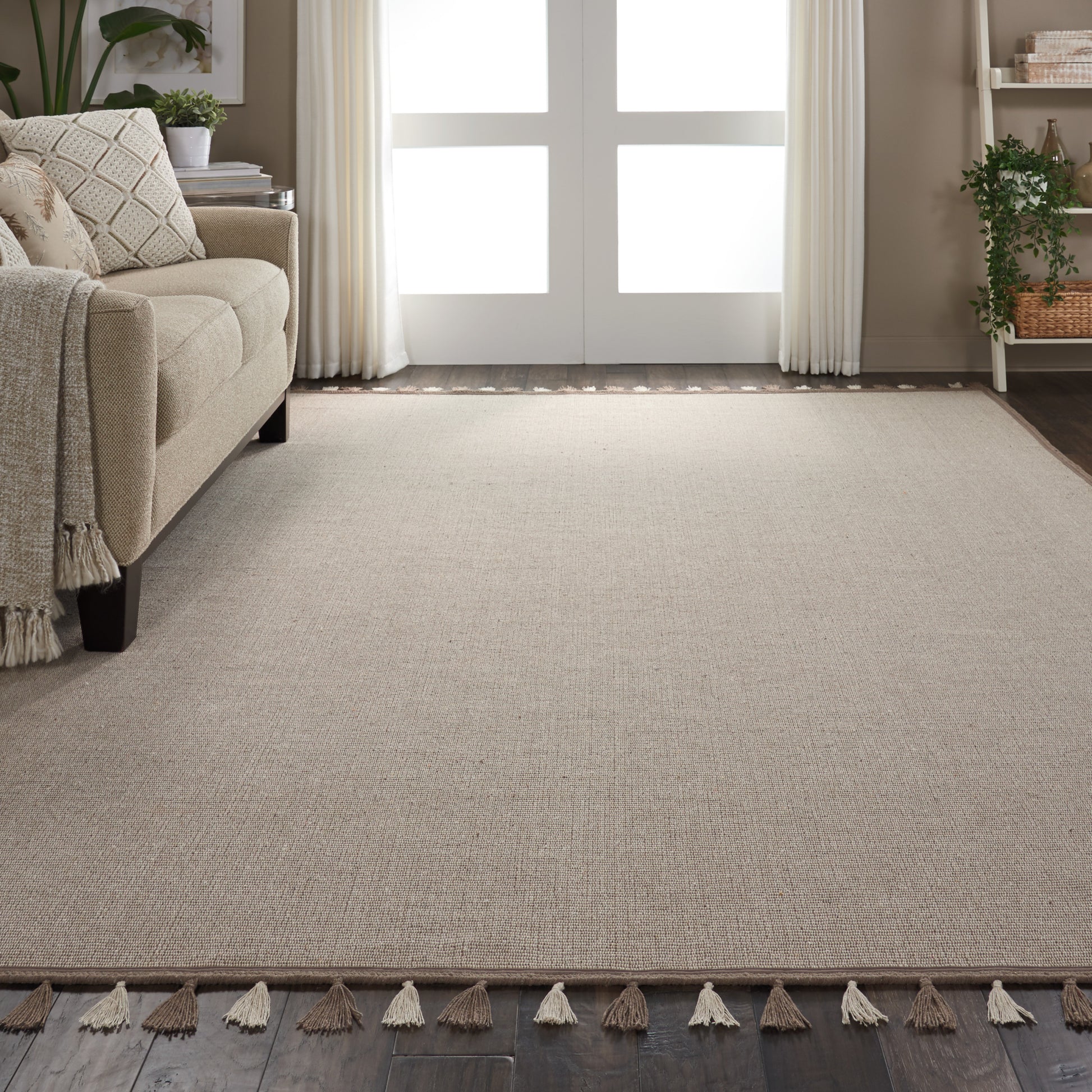 Nourison Home Otto  Taupe  Contemporary