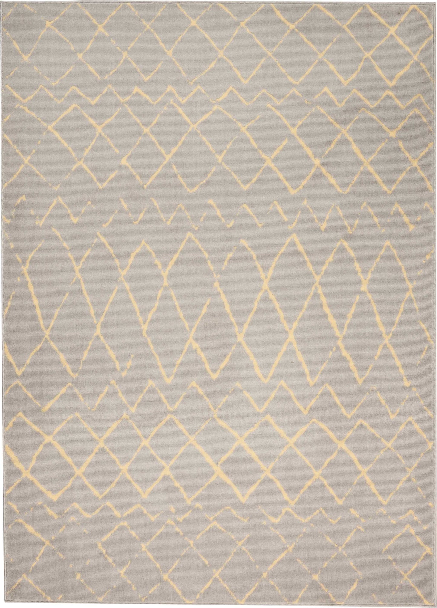 Nourison Home Grafix GRF04 Grey Contemporary Power-loomed Rug