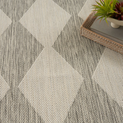 Nourison Home Positano  Light Grey  Contemporary