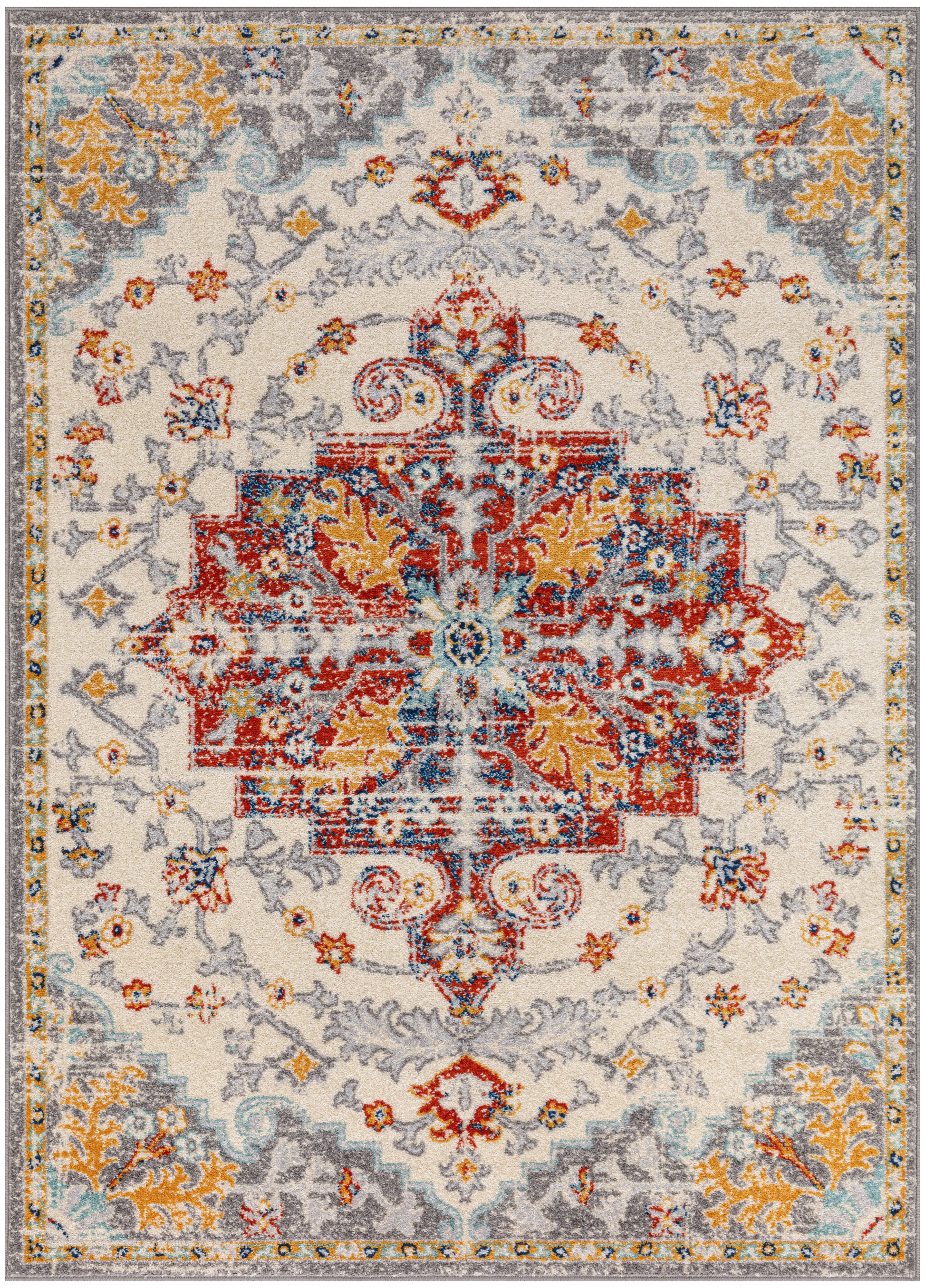 Nourison Home Passion  Ivory Multicolor  Traditional