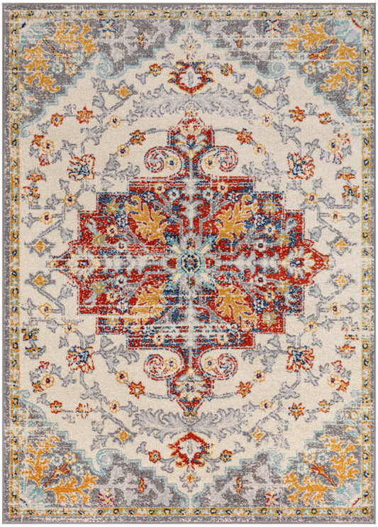 Nourison Home Passion  Ivory Multicolor  Traditional