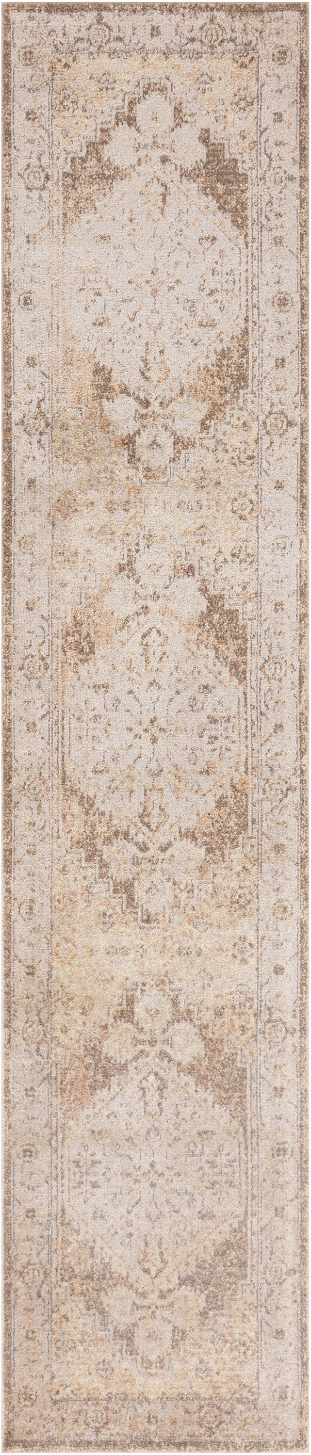 Nourison Home Astra Machine Washable ASW11 Beige Traditional Power-loomed Rug