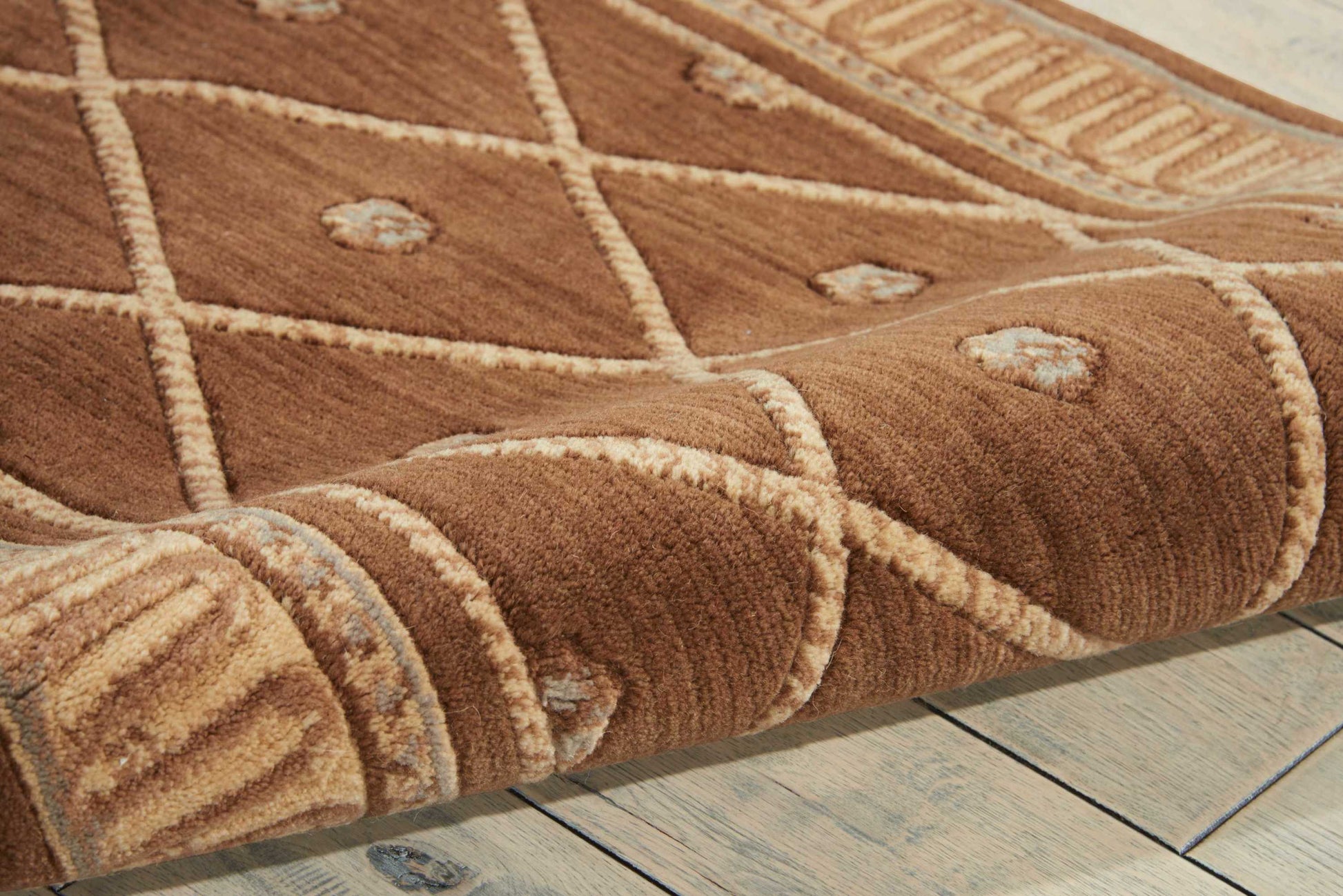 Nourison Home Ashton House  Mink  Traditional