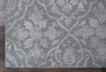 Nourison Home Opaline  Charcoal Silver  Transitional