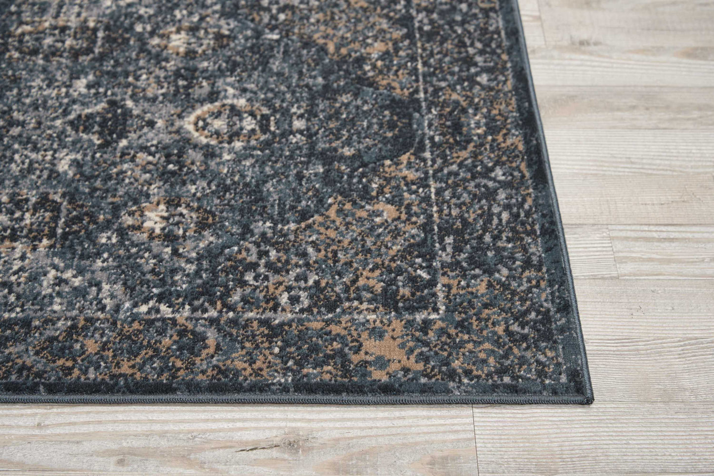 Nourison Home Malta  Navy  Traditional