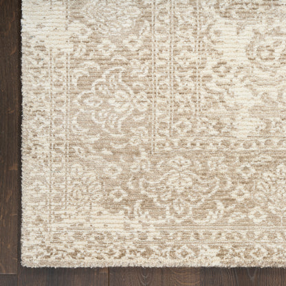 Nourison Home Azalea  Ivory Beige  Traditional