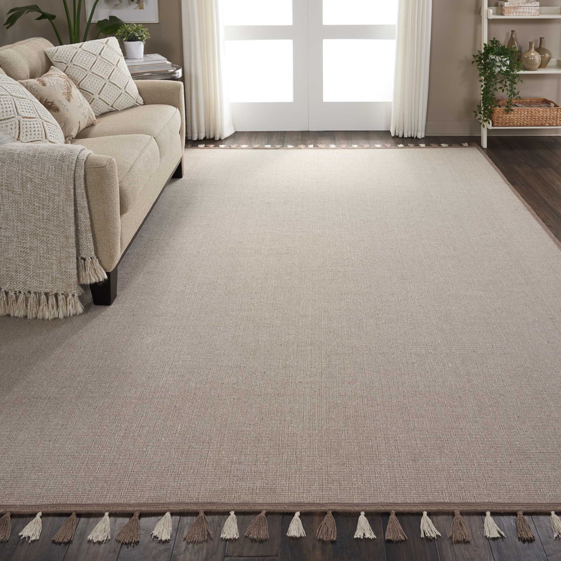Nourison Home Otto  Taupe  Contemporary