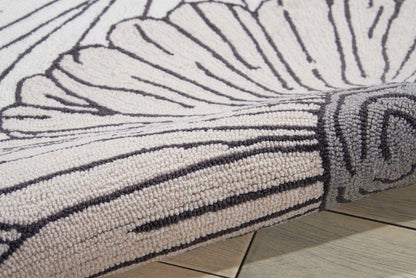 Nourison Home Fantasy  Ivory Multicolor  Contemporary