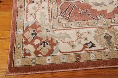 Nourison Home Walden  Brick  Traditional
