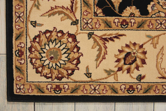 Nourison Home Persian Crown  Black  Traditional