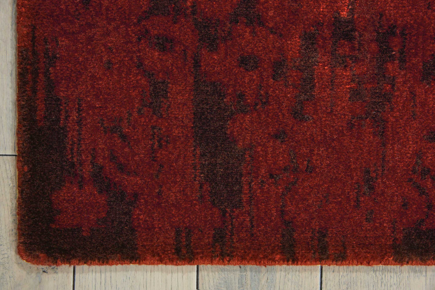 Nourison Home Nightfall  Brick  Contemporary