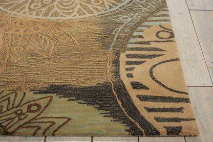 Nourison Home Contour  Multicolor  Contemporary