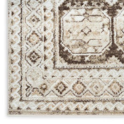 Nourison Home Dekor  Ivory Brown  Traditional