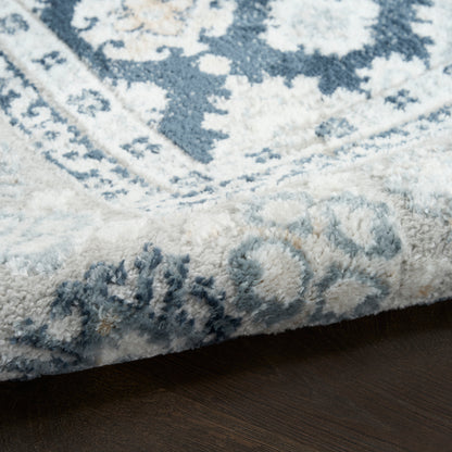 Nourison Home Dekor  Grey Navy  Traditional