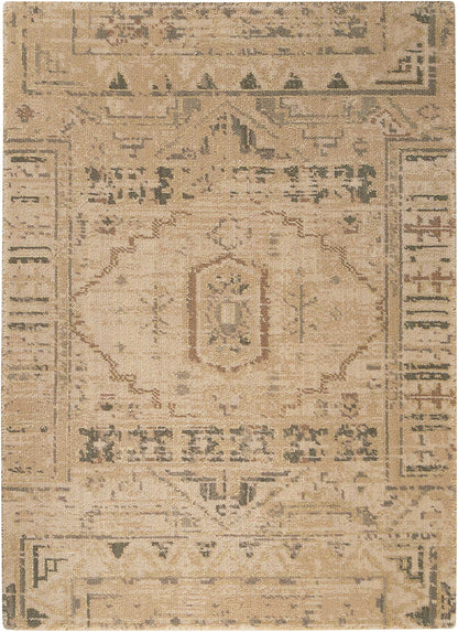Nourison Home Silk Elements SKE13 Beige Traditional Loomed Rug