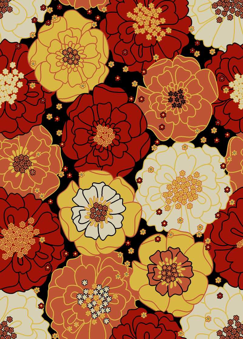 Nourison Home Home & Garden  Black  Contemporary